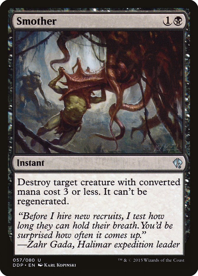 Smother [Duel Decks: Zendikar vs. Eldrazi] (57)