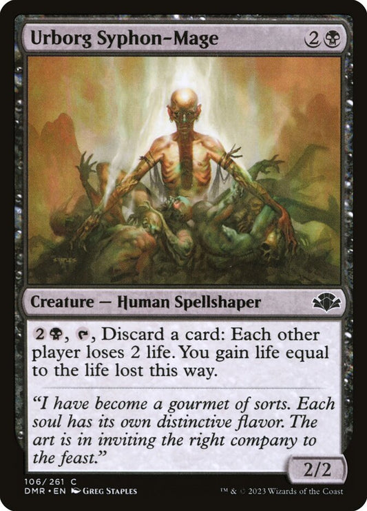 Urborg Syphon-Mage [Dominaria Remastered] (106)