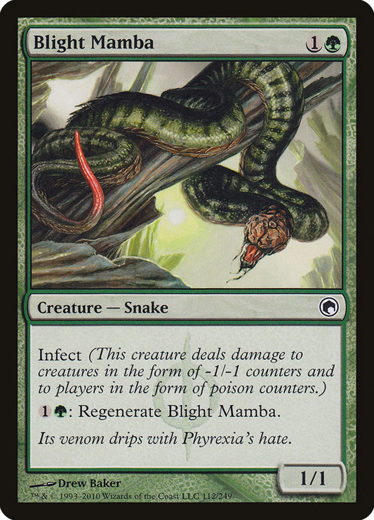 Blight Mamba [Scars of Mirrodin] (112)