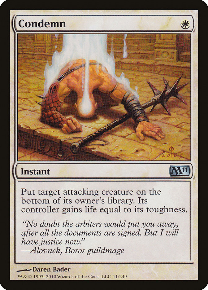 Condemn [Magic 2011] (11)