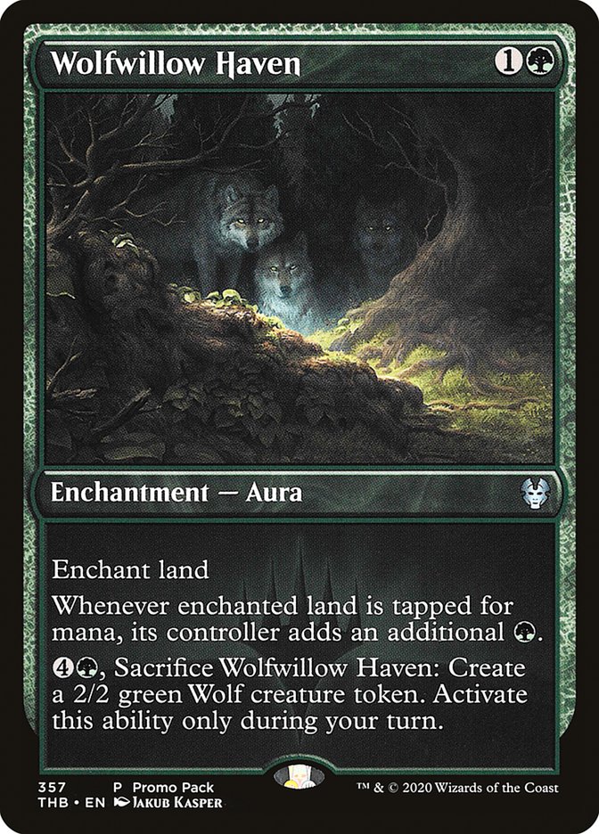 Wolfwillow Haven [Theros Beyond Death Promos] (357)