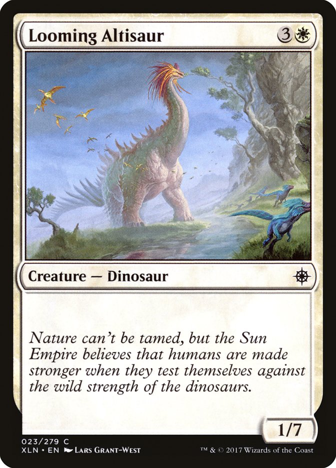 Looming Altisaur [Ixalan] (23)