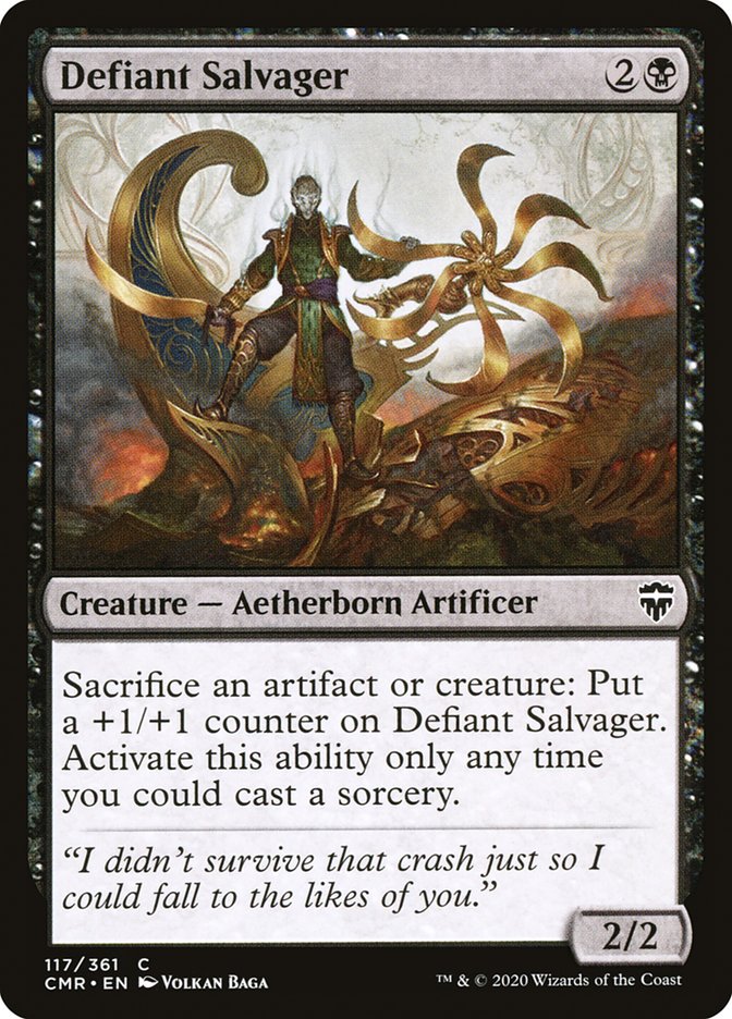 Defiant Salvager [Commander Legends] (117)