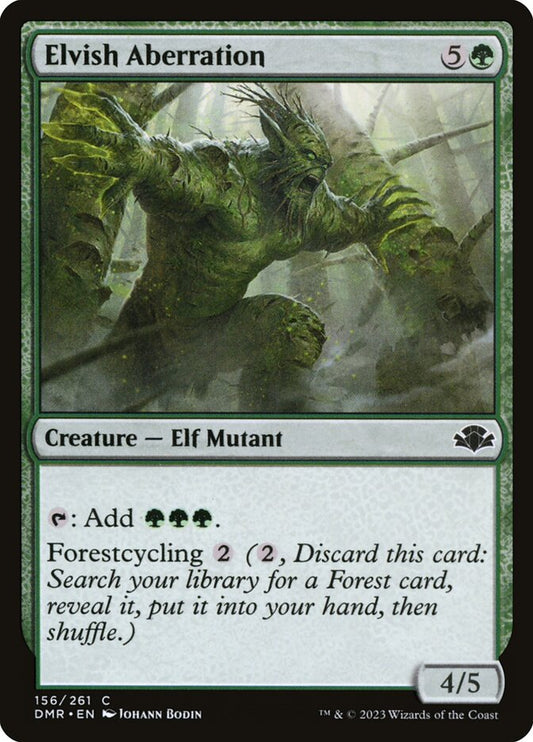 Elvish Aberration [Dominaria Remastered] (156)