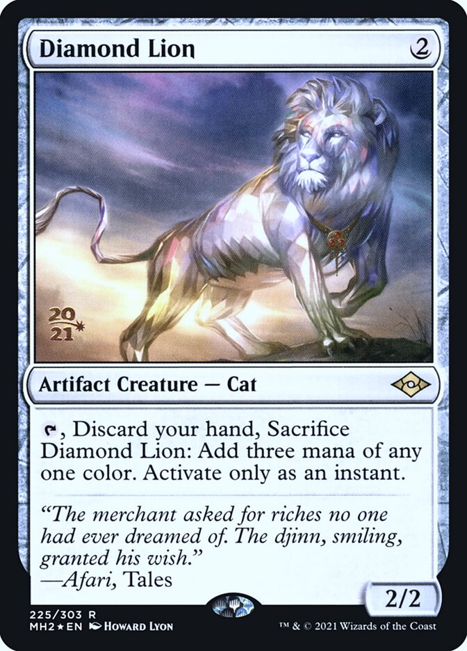 Diamond Lion [Modern Horizons 2 Promos] (225s)
