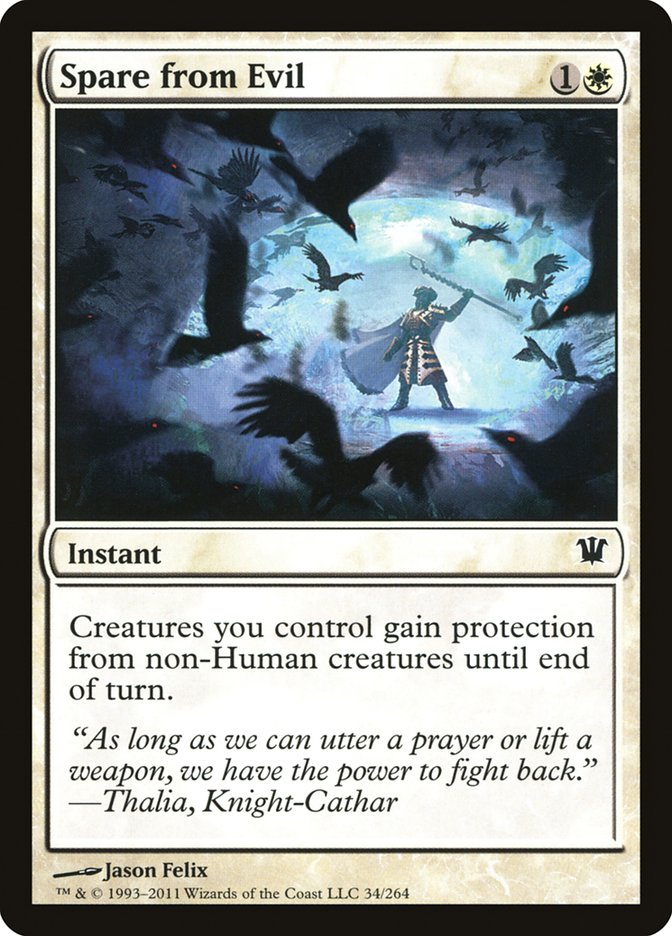 Spare from Evil [Innistrad] (34)