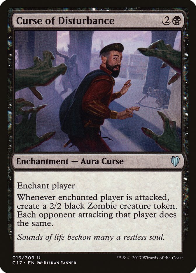 Curse of Disturbance [Commander 2017] (16)
