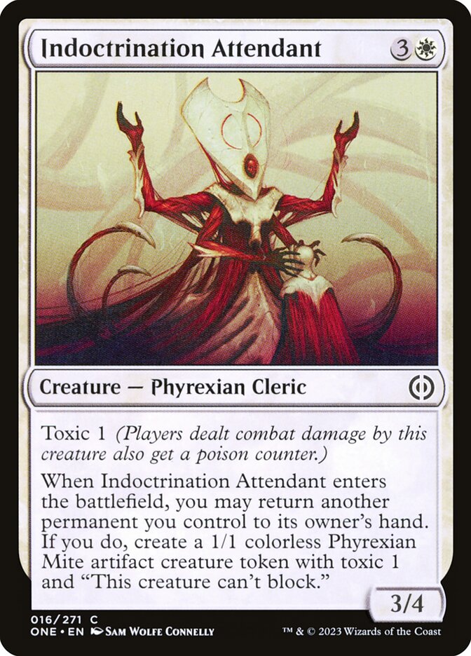 Indoctrination Attendant [Phyrexia: All Will Be One] (16)