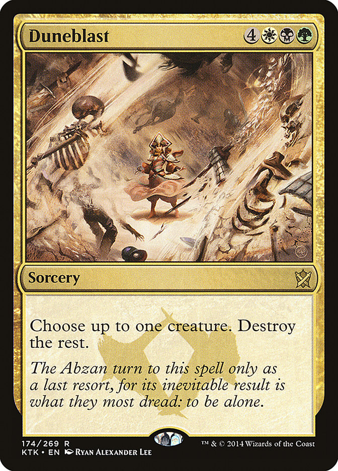 Duneblast [Khans of Tarkir] (174)