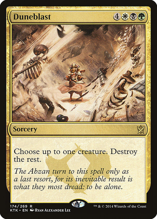 Duneblast [Khans of Tarkir] (174)