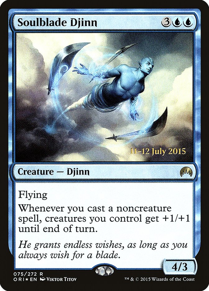 Soulblade Djinn [Magic Origins Promos] (75s)