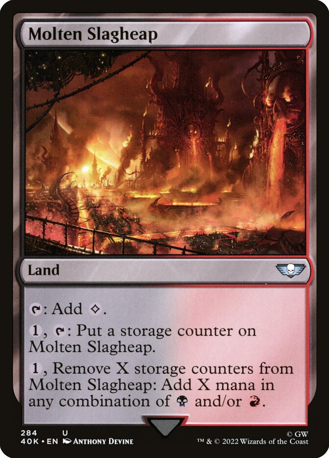 Molten Slagheap [Warhammer 40,000 Commander] (284)