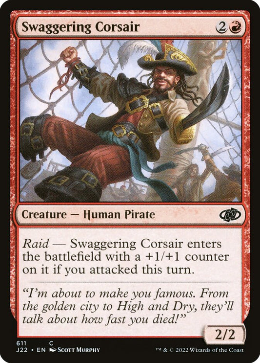 Swaggering Corsair [Jumpstart 2022] (611)