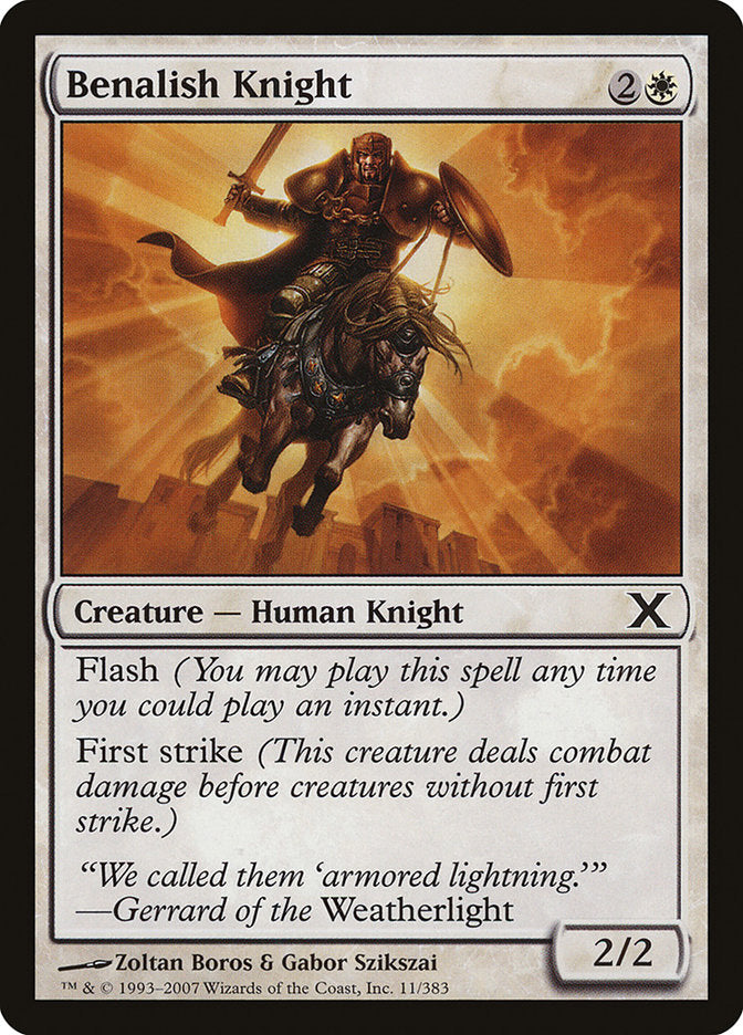 Benalish Knight [Tenth Edition] (11)