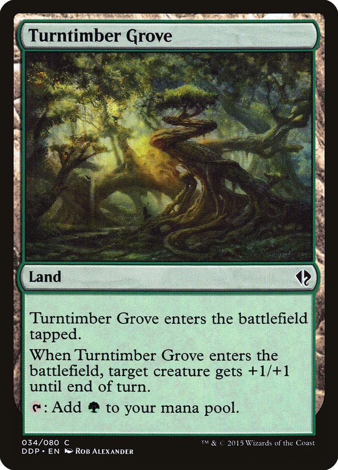 Turntimber Grove [Duel Decks: Zendikar vs. Eldrazi] (34)