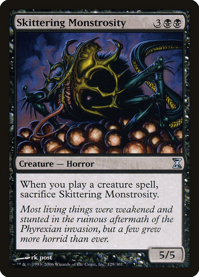 Skittering Monstrosity [Time Spiral] (129)