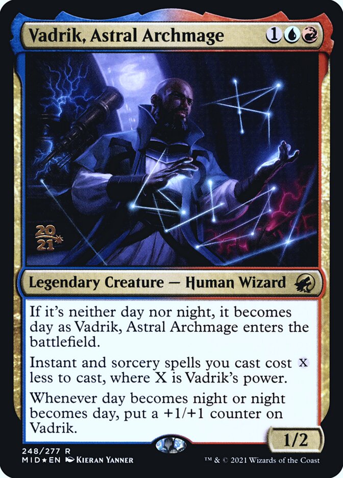 Vadrik, Astral Archmage [Innistrad: Midnight Hunt Promos] (248s)