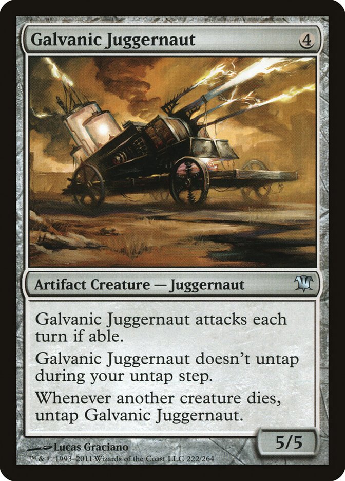 Galvanic Juggernaut [Innistrad] (222)