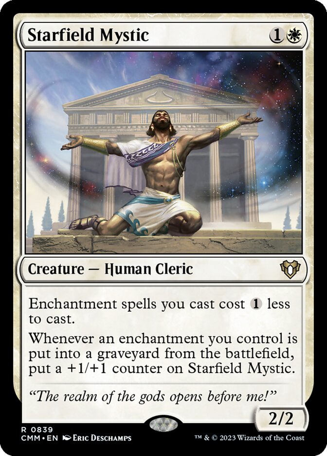 Starfield Mystic [Commander Masters] (839)