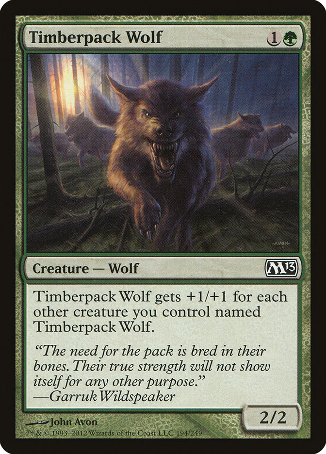 Timberpack Wolf [Magic 2013] (194)