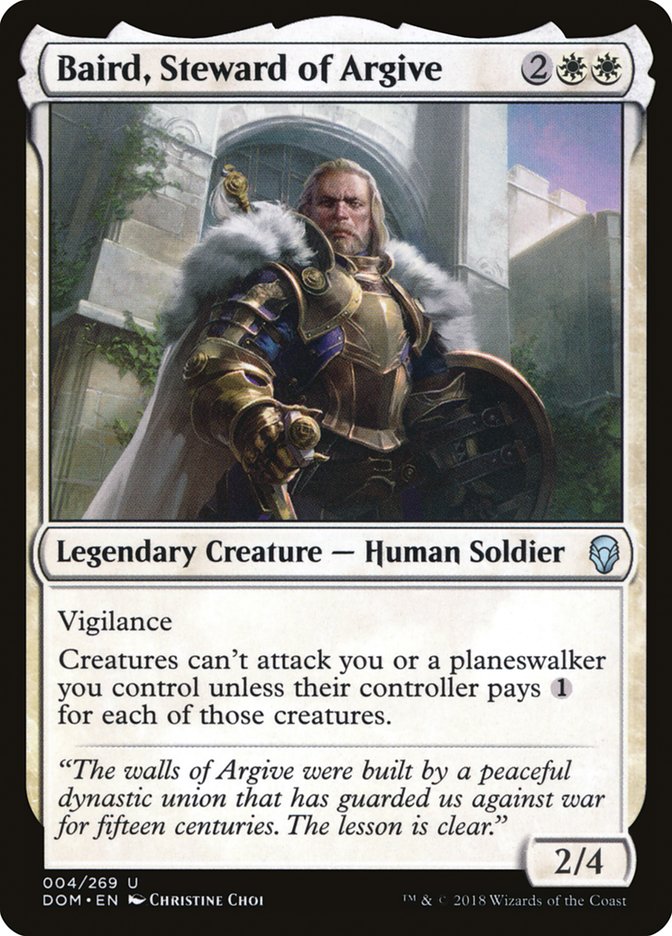 Baird, Steward of Argive [Dominaria] (4)