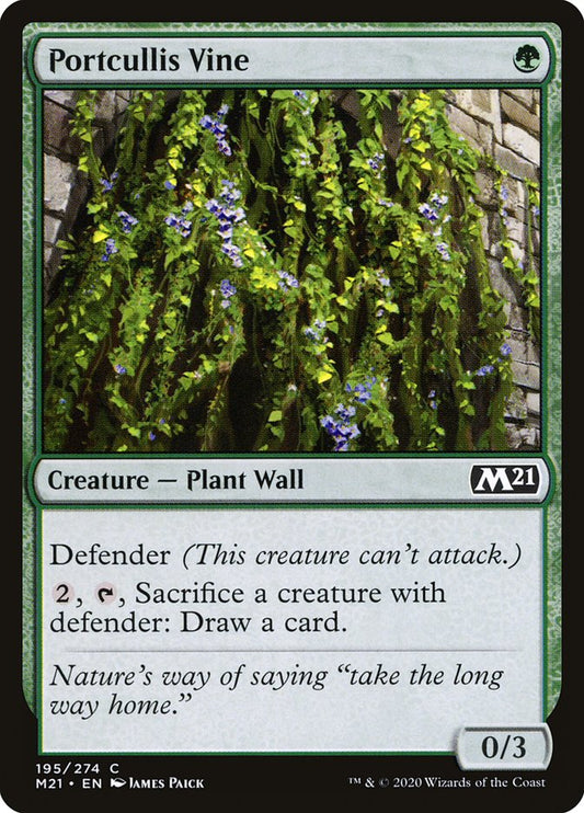 Portcullis Vine [Core Set 2021] (195)