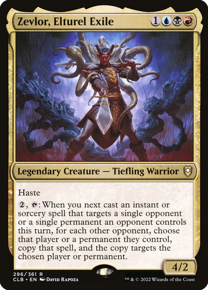 Zevlor, Elturel Exile [Commander Legends: Battle for Baldur's Gate] (296)