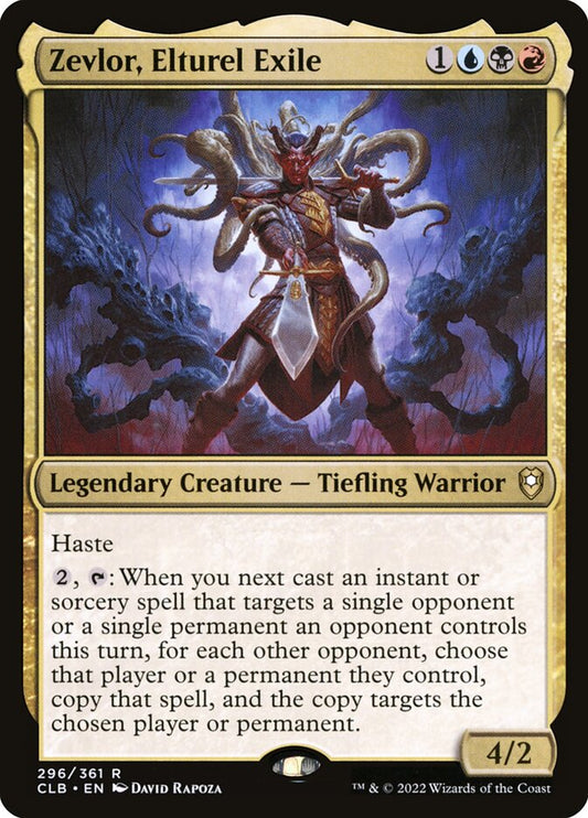 Zevlor, Elturel Exile [Commander Legends: Battle for Baldur's Gate] (296)