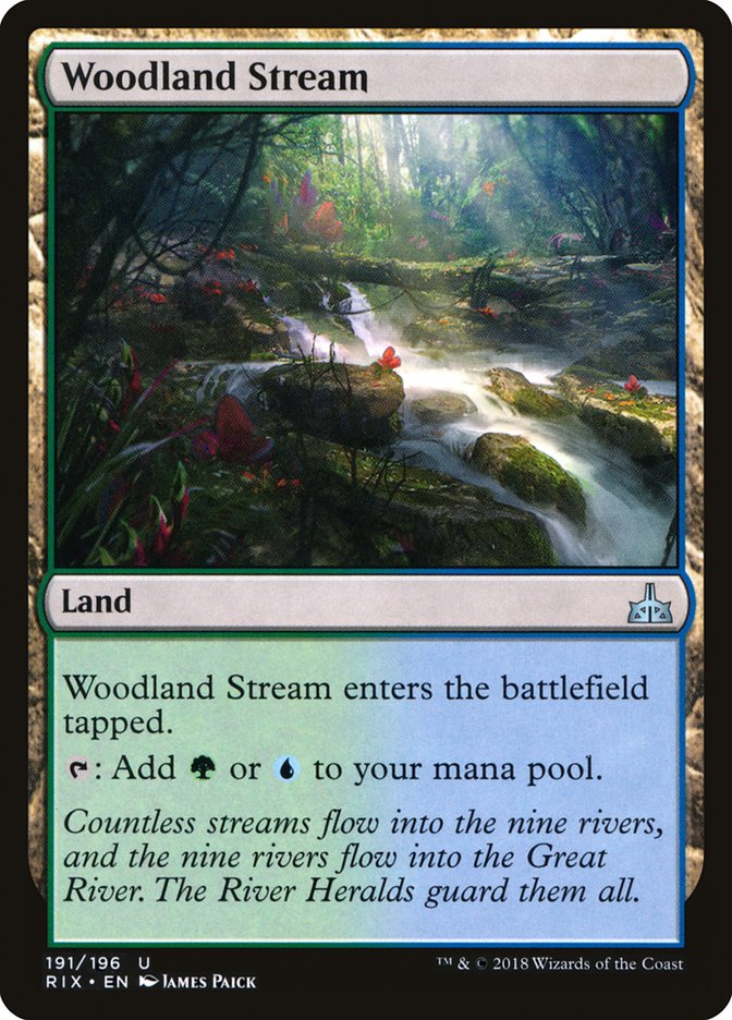 Woodland Stream [Rivals of Ixalan] (191)