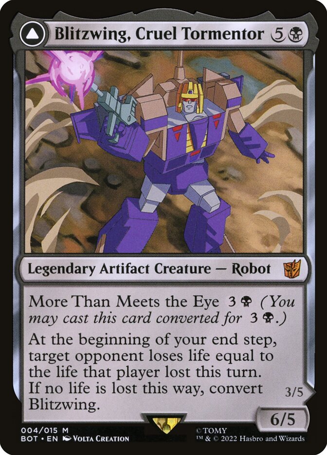 Blitzwing, Cruel Tormentor // Blitzwing, Adaptive Assailant [Transformers] (4)