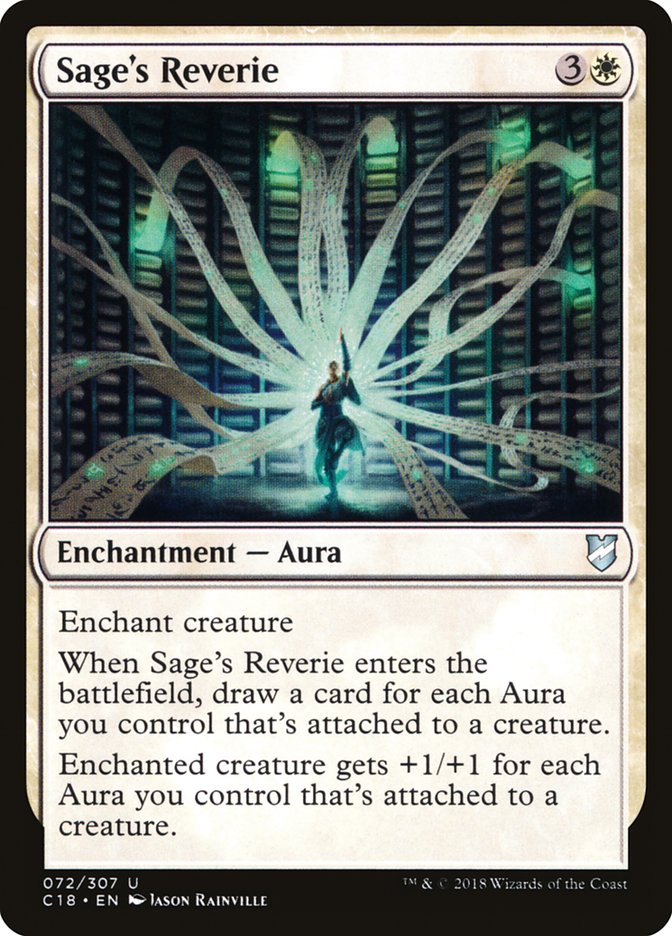 Sage's Reverie [Commander 2018] (72)