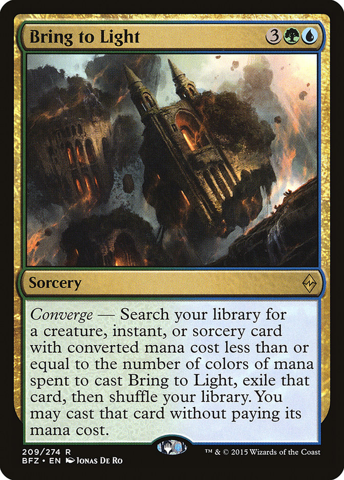 Bring to Light [Battle for Zendikar] (209)