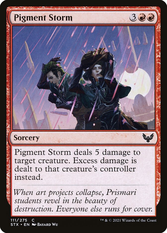 Pigment Storm [Strixhaven: School of Mages] (111)