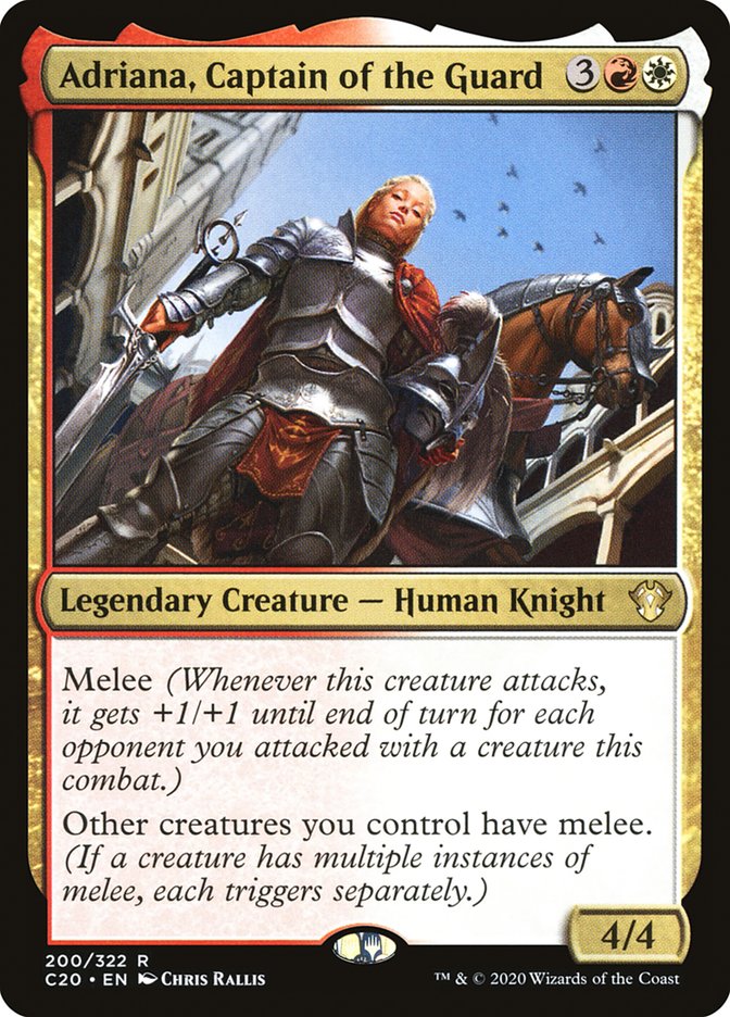 Adriana, Captain of the Guard [Commander 2020] (200)