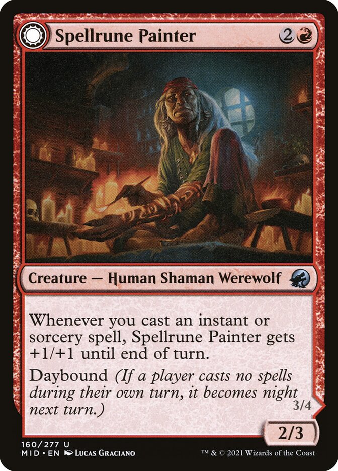 Spellrune Painter [Innistrad: Midnight Hunt] (160)