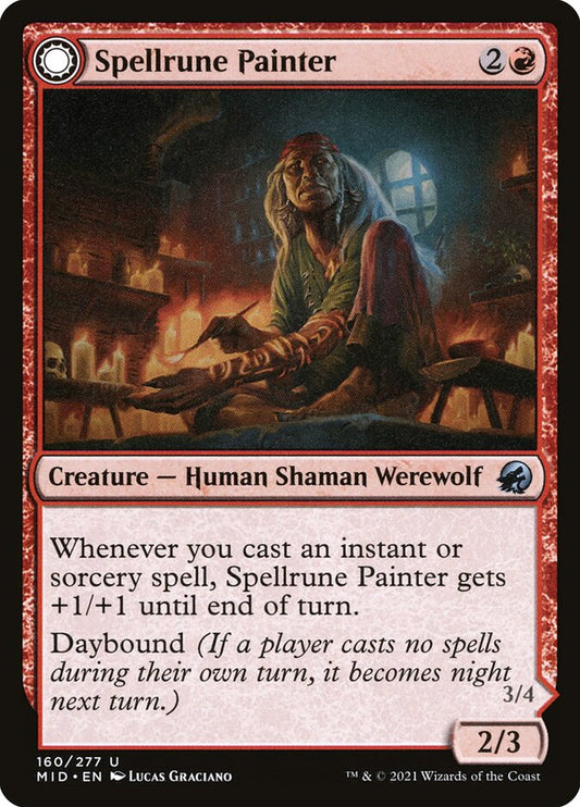 Spellrune Painter [Innistrad: Midnight Hunt] (160)