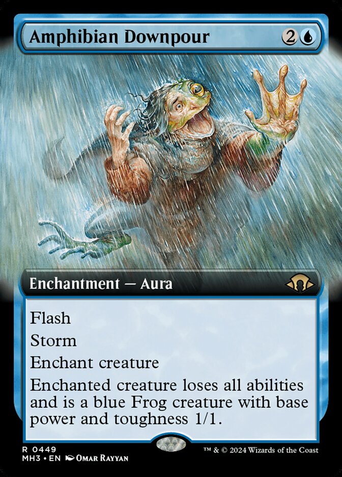Amphibian Downpour [Modern Horizons 3] (449)