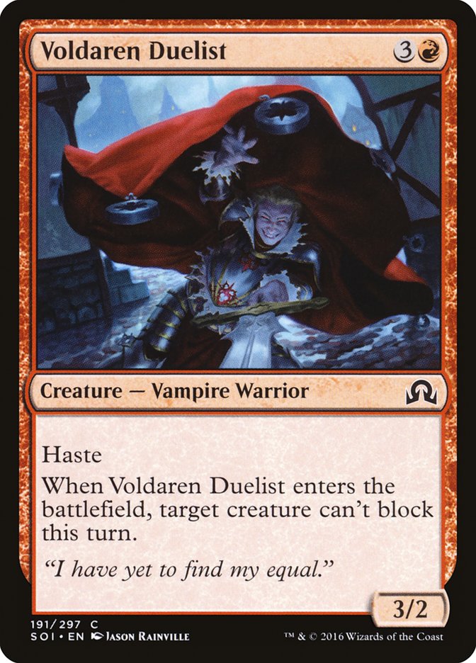 Voldaren Duelist [Shadows over Innistrad] (191)