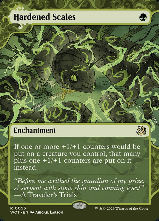 Hardened Scales [Wilds of Eldraine: Enchanting Tales] (55)