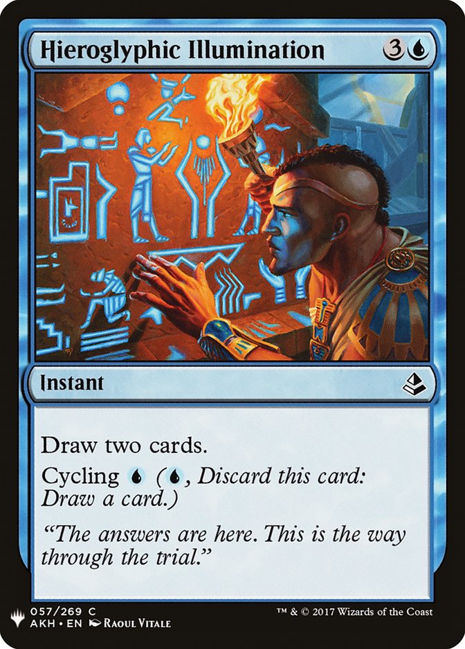 Hieroglyphic Illumination [The List] (AKH-57)