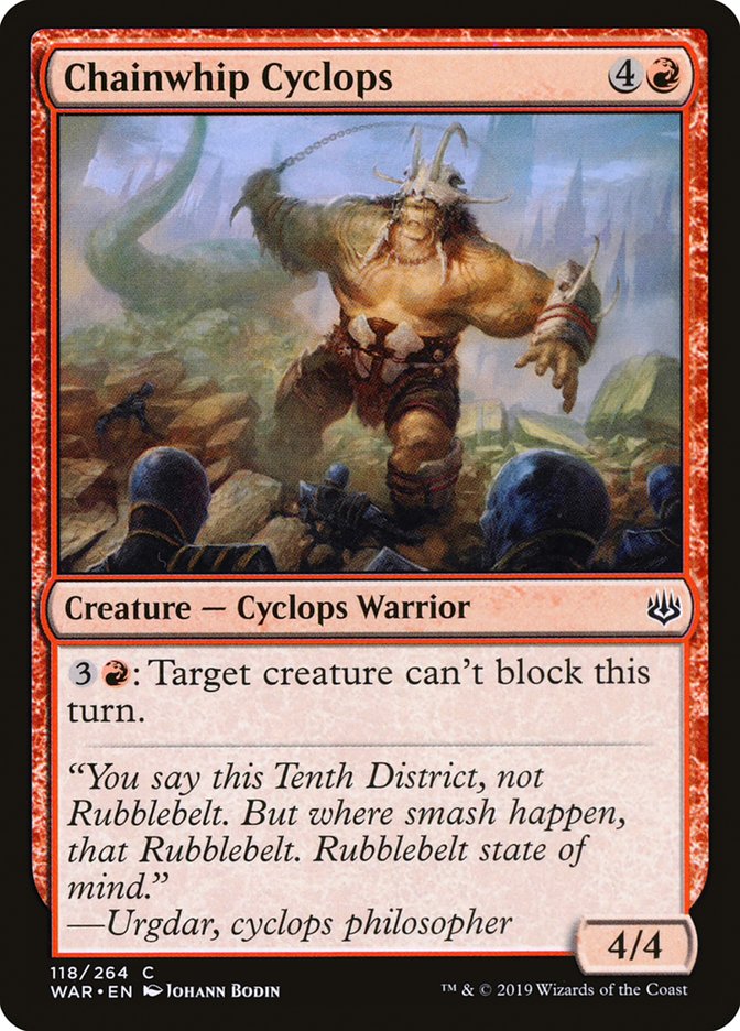 Chainwhip Cyclops [War of the Spark] (118)