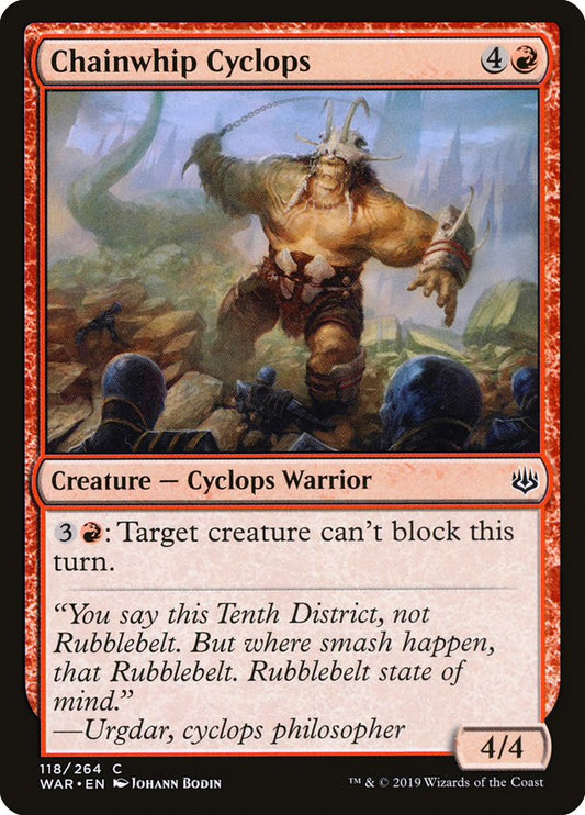 Chainwhip Cyclops [War of the Spark] (118)