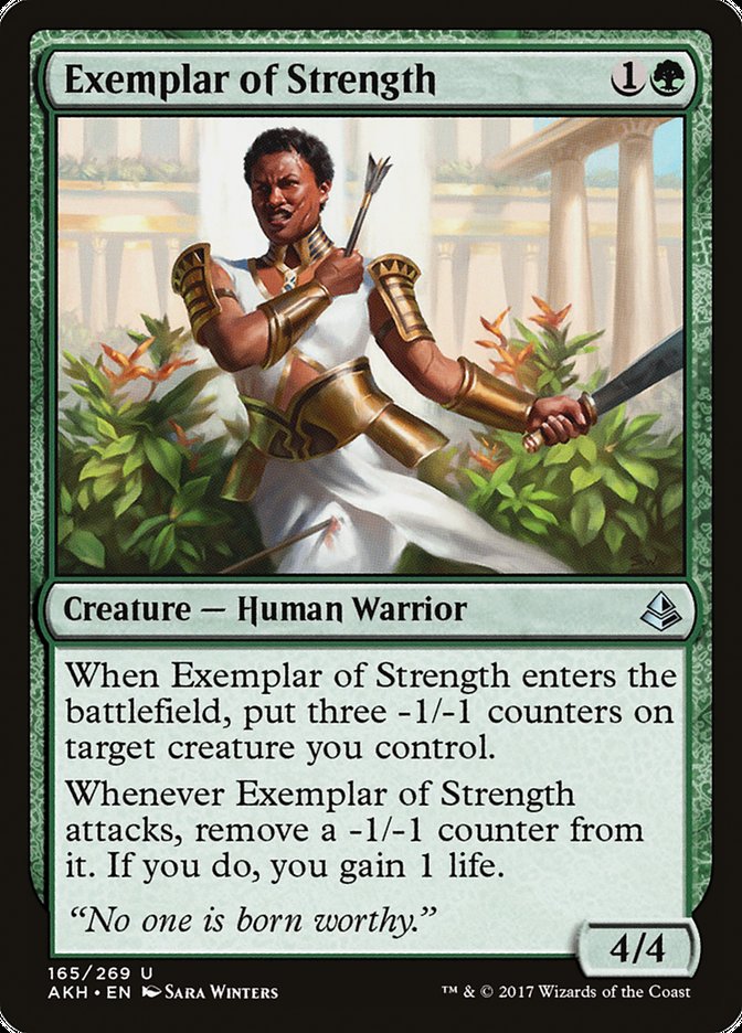 Exemplar of Strength [Amonkhet] (165)