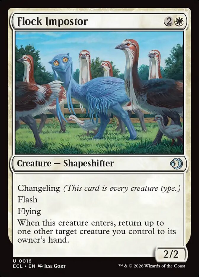 Flock Impostor [Lorwyn Eclipsed] (16)