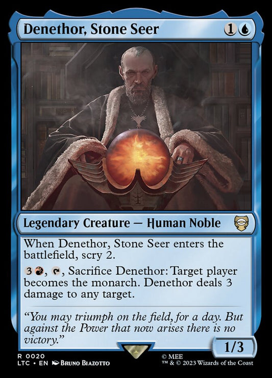Denethor, Stone Seer [Tales of Middle-earth Commander] (20)