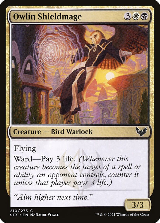 Owlin Shieldmage [Strixhaven: School of Mages] (210)