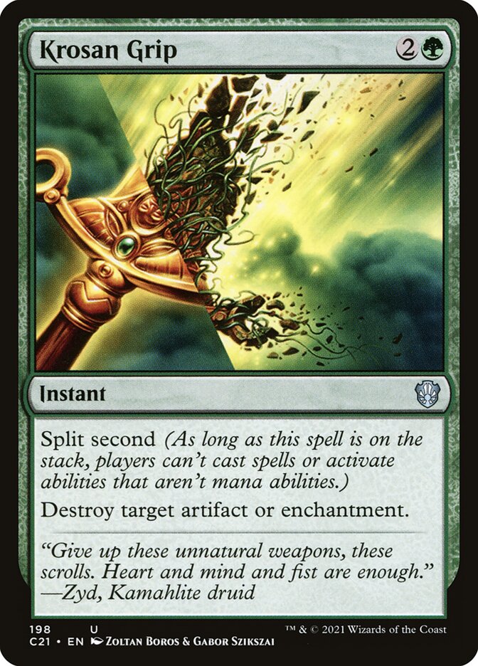 Krosan Grip [Commander 2021] (198)