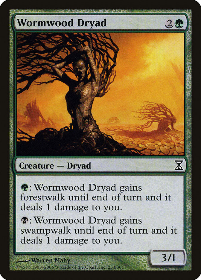 Wormwood Dryad [Time Spiral] (233)