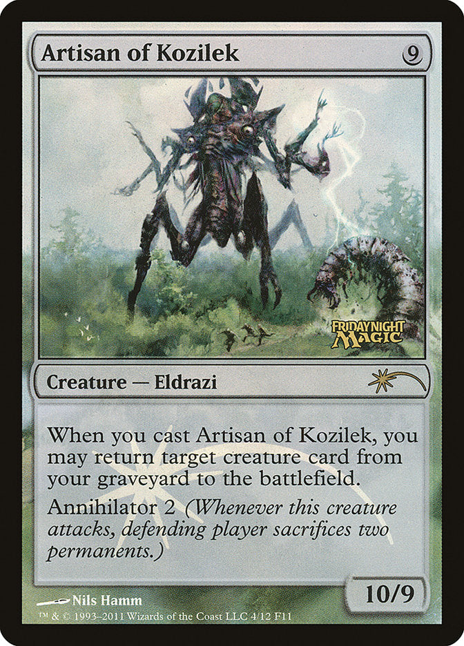 Artisan of Kozilek [Friday Night Magic 2011] (4)