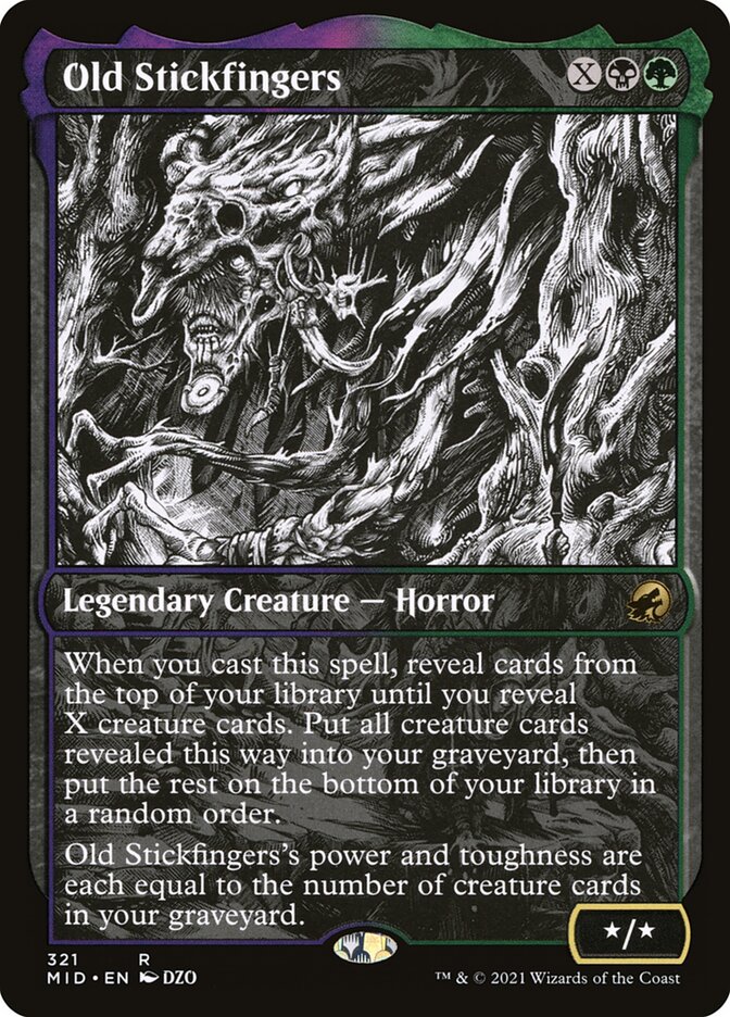 Old Stickfingers [Innistrad: Midnight Hunt] (321)